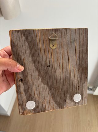 Cuadro Estrella de Mar Cerámica y Madera
