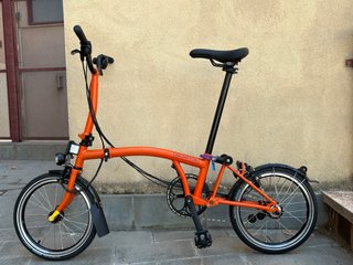 Brompton C Line Naranja Sunset