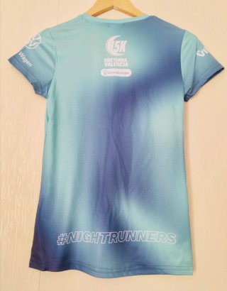 Camiseta oficial 15k nocturna Valencia sin usar