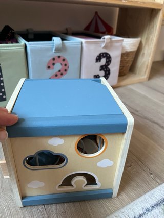 Cubo de Actividades Infantil de viaje Temática Mar