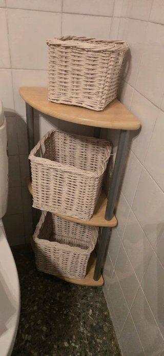 Estantería Rinconera para Baño