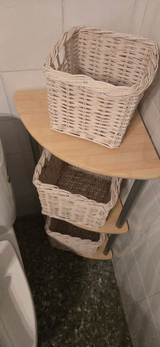 Estantería Rinconera para Baño