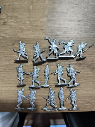 15 soldatini di piombo prussiani WW1