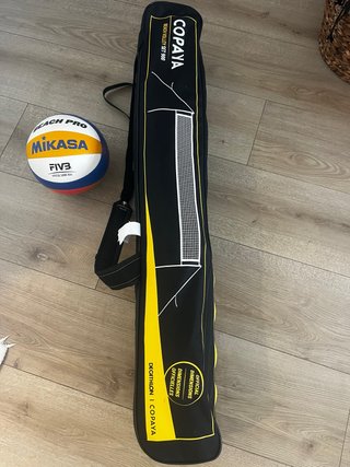 Set Vóley Playa Copaya con Balón Mikasa