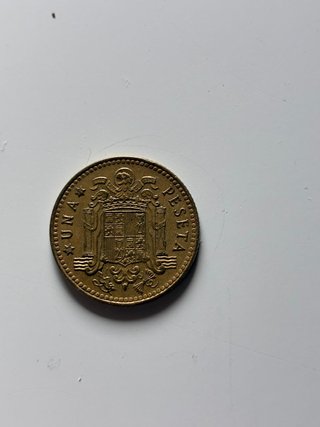 2 Monedas de 1 Peseta (Franco y Juan Carlos I)
