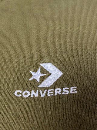 Sudadera Converse Verde Mujer