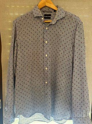 Camisa de hombre estampada