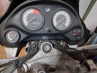 BMW F650 Blanca