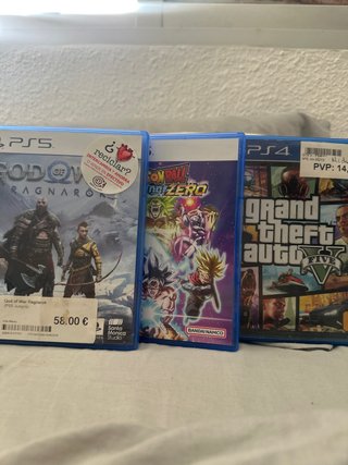 Lote de 3 Juegos PS5 y PS4
