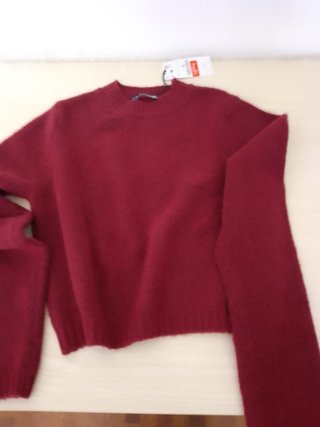 Jersey Stradivarius Granate Talla M