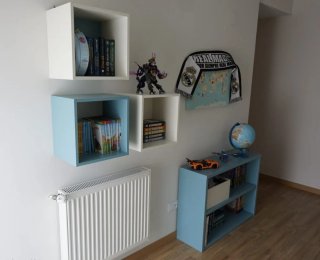 Habitación Infantil Litera con Armario