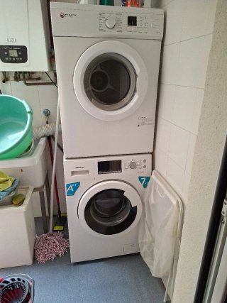 Lavadora Hisense y Secadora Iris Electric