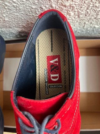 Zapatos de vestir rojos