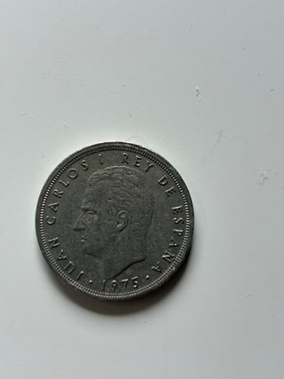 2 Monedas 5 Pesetas: Franco y Juan Carlos I
