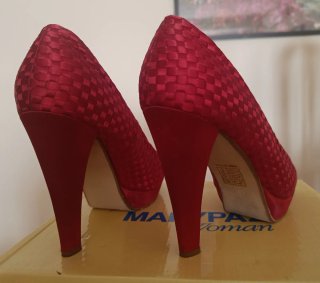 Zapatos de Fiesta Rojos Marypaz.