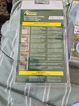 2 Mallas Anti-insectos Enrollables Burcasa