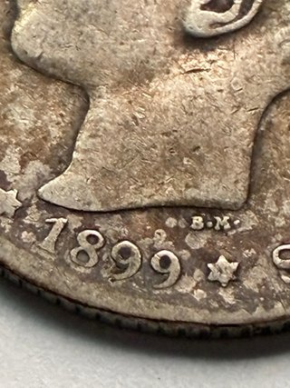 1 Peseta Alfonso XIII 1899 Plata
