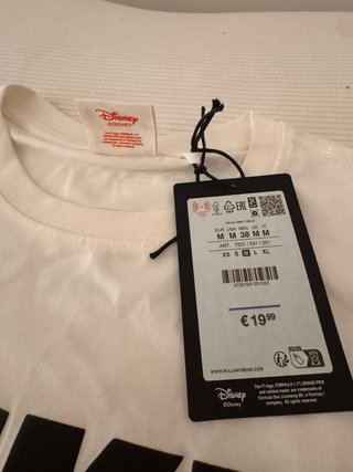 Camiseta F1 x Mickey Mouse Pull&Bear
