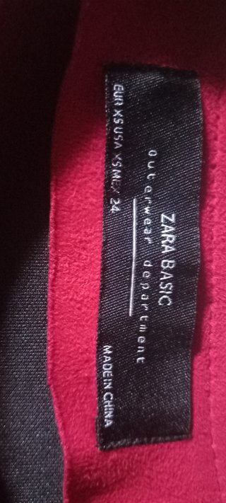 Chaquetón rojo