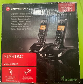Teléfono Inalámbrico Motorola S1202 Twin