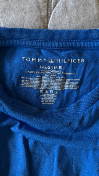 Camiseta Tommy Hilfiger Azul