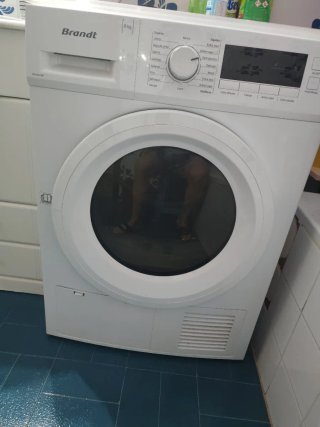 Secadora Brandt 8kg Blanca