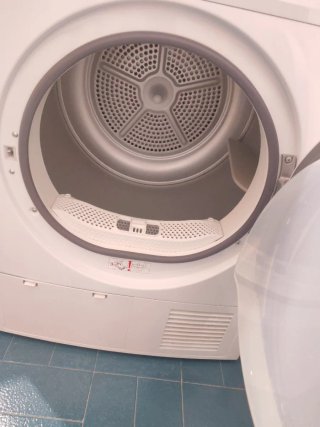 Secadora Brandt 8kg Blanca