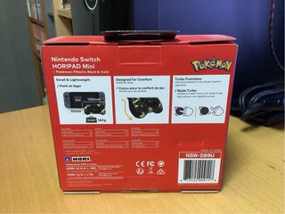 Mando Horipad Mini Pikachu para Nintendo Switch