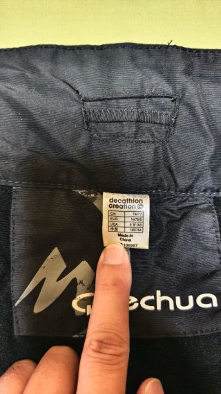 Pantalón de esquí negro Quechua