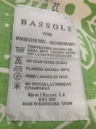 Mantel rectangular BASSOLS 204x156 cm (Impecable)