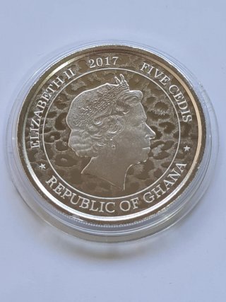 Onza de Plata African Leopard 2017