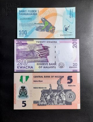 Lote Billetes Africa