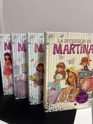 Libros 2,3,4 y 9 de la Diversiónde Martina