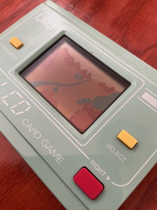 Consola Portátil Vintage PARA REPARAR Q&Q Caveman