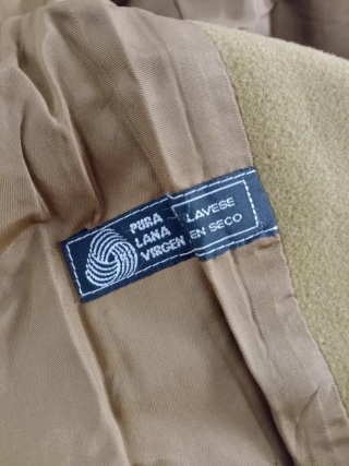 Abrigo Pura lana virgen