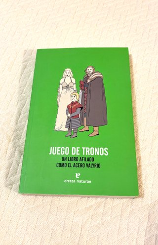 LIBRO Juego de Tronos. Errata Naturae