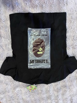 T-shirt BAPE Preta