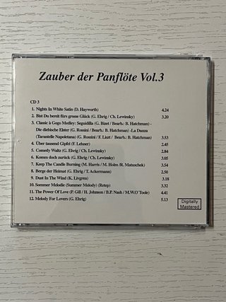 Cofanetto 4 CD Zauber der Panflöte