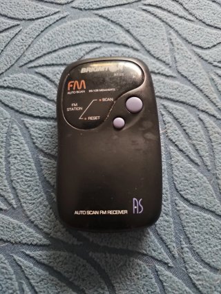 Radio FM Brigmton BT-25 Auto Scan