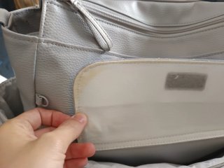 Bolso Maternal Pasito a Pasito Gris