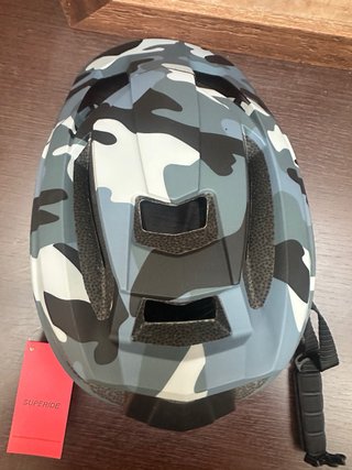 Casco Bicicleta SUPERIDE Camuflaje Talla L