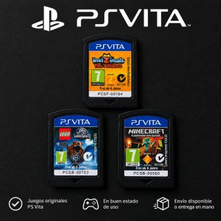 Lote de 3 juegos PS Vita