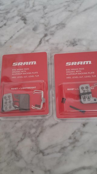 2 Paquetes Pastillas Freno SRAM Orgánicas