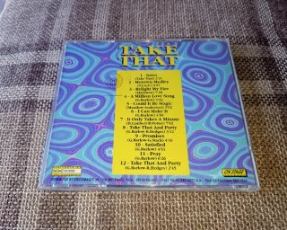 CD Take That - Take This Live '94