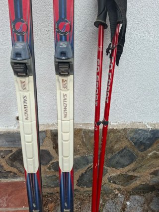 Esquís Fischer y Botas Salomon Talla 42