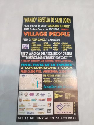 Lote de 6 Flyers Antiguos Discoteca El Cel