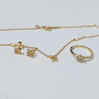 Conjunto Pandora Dorado