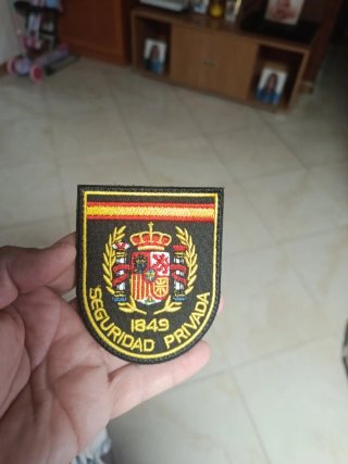 Parche bordado Seguridad Privada España