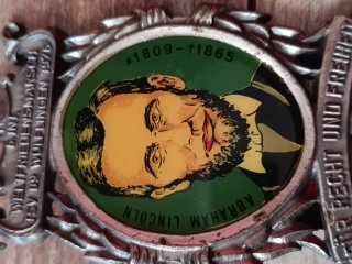 Spilla Abraham Lincoln vintage