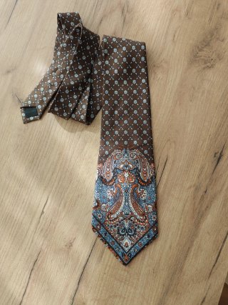 Corbata Vintage Estampada